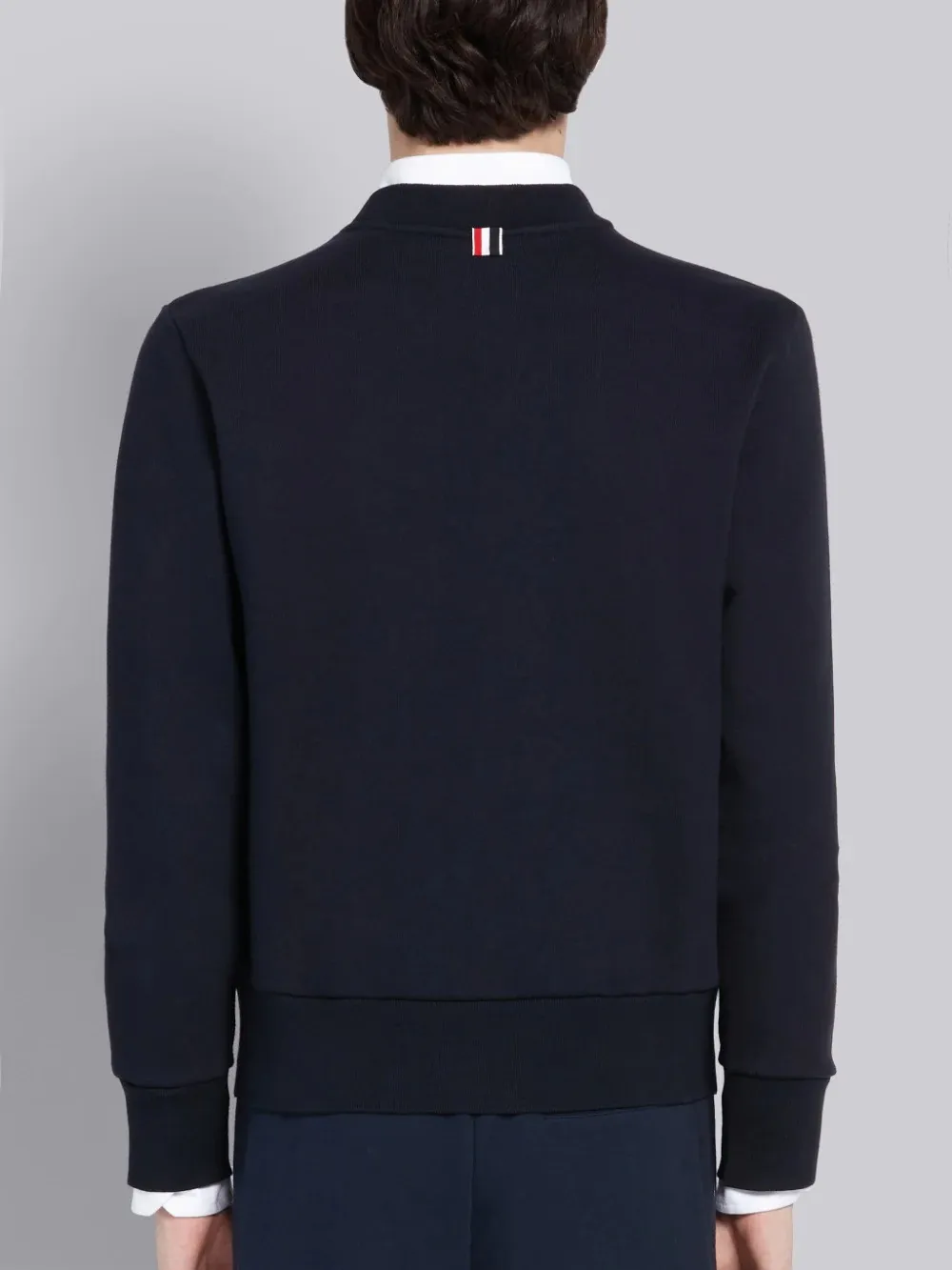 Loopback Stripe Pocket Sweatshirt
