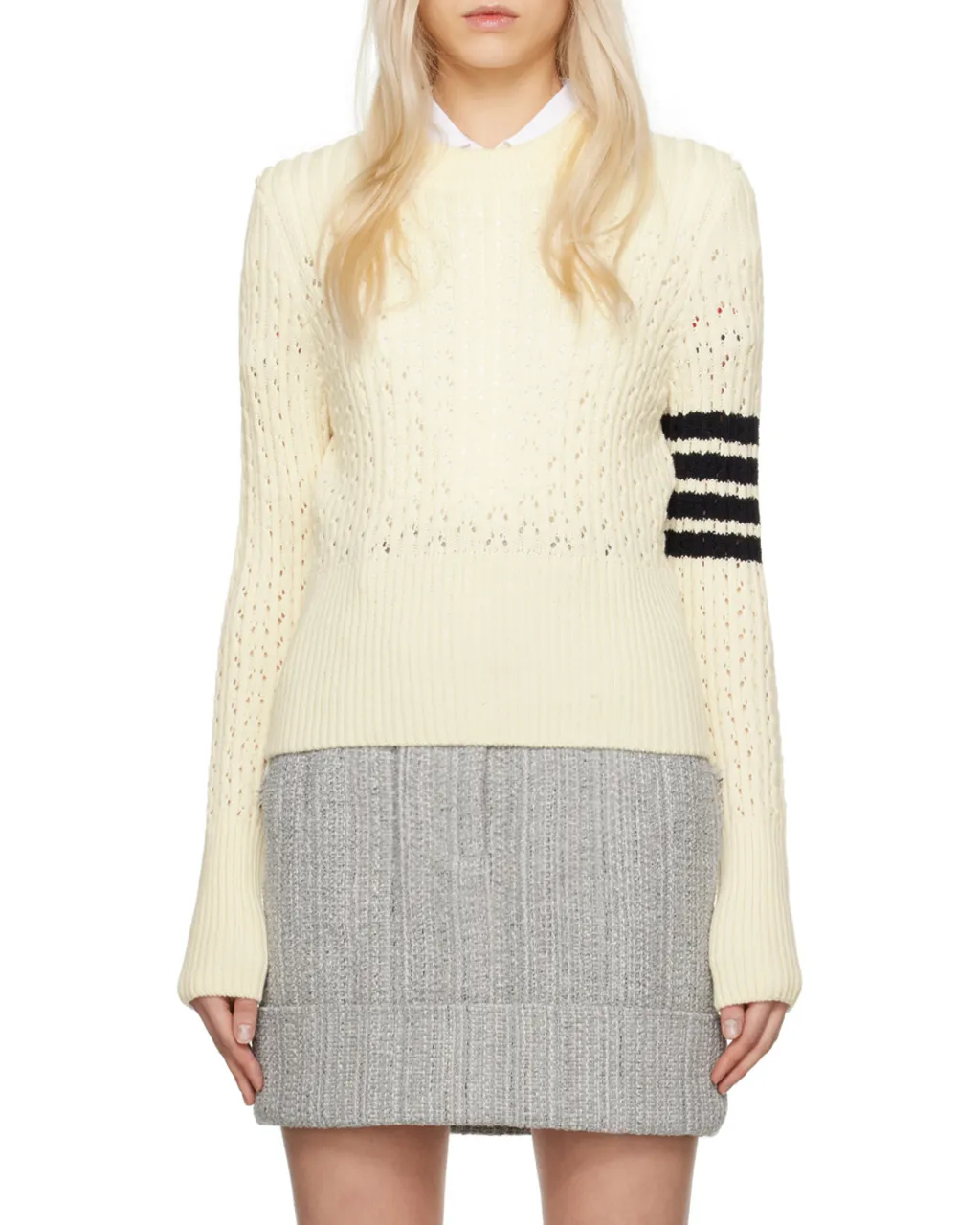 4-Bar Crewneck Jumper