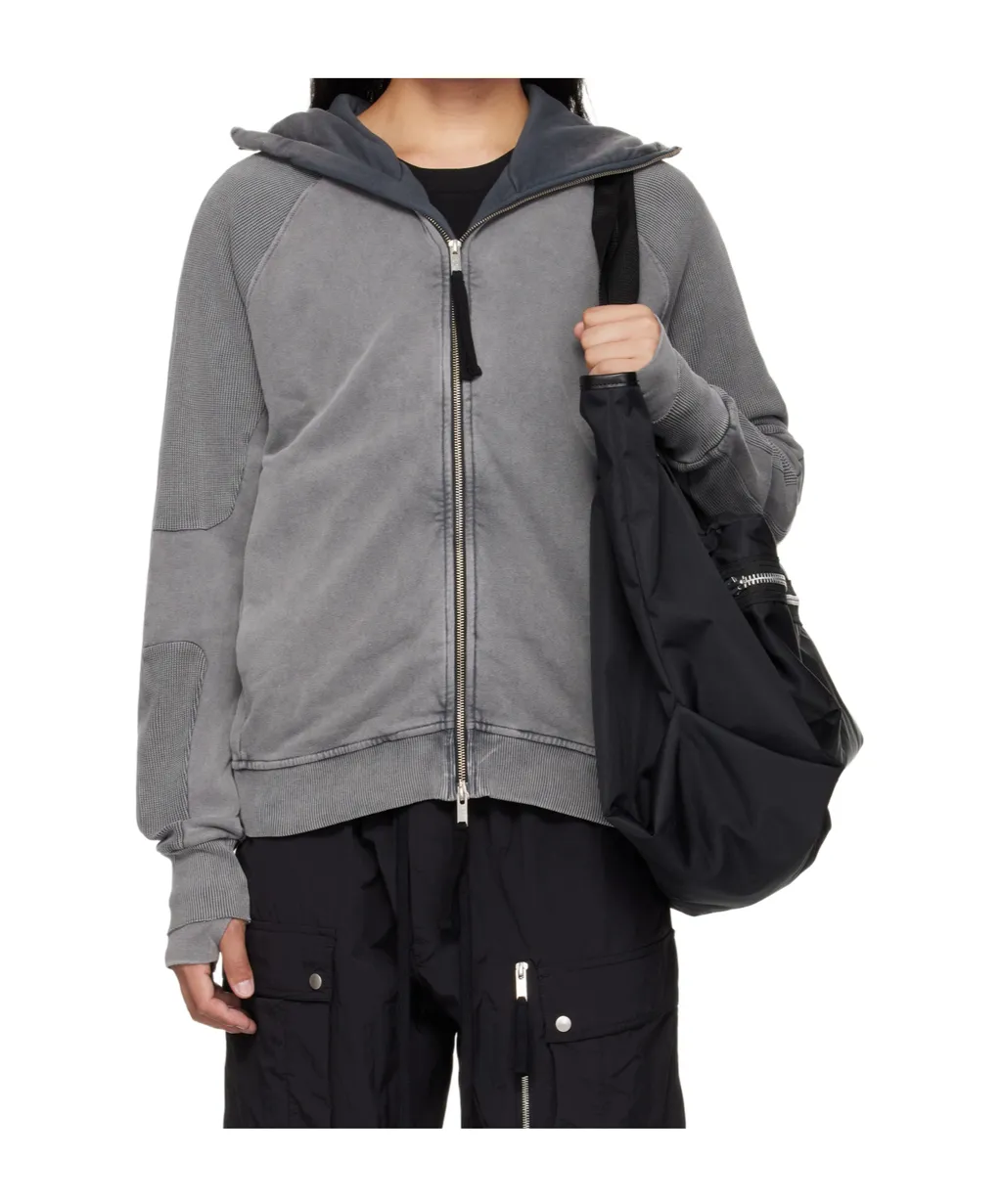 Cotton-Blend Fleece Hoodie