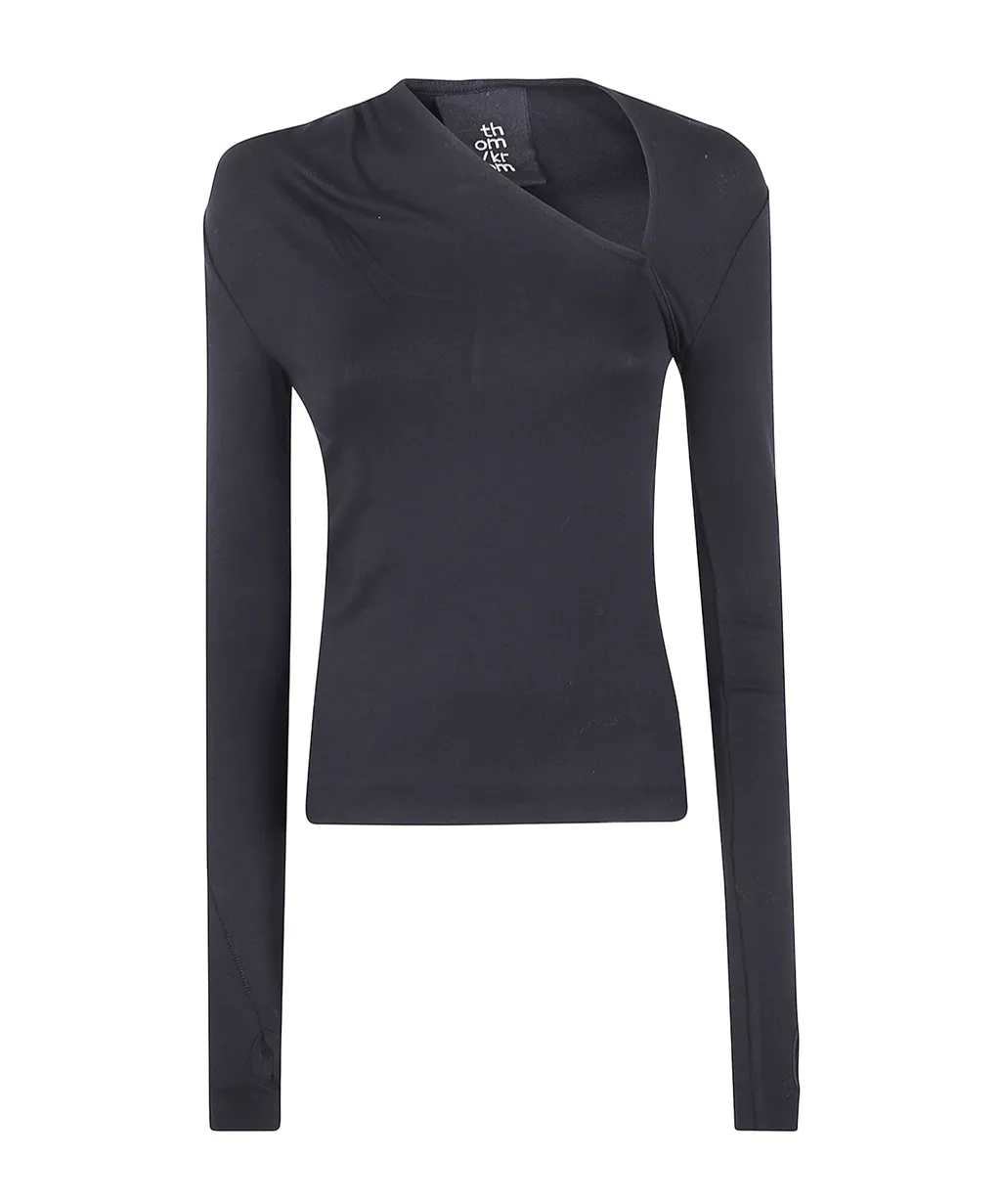 Longsleeve With Asymmetrical Neckline