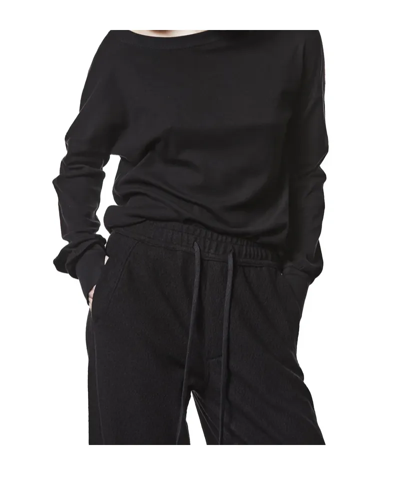Oversize Longsleeve With Embroidered Wording And Thread Detail