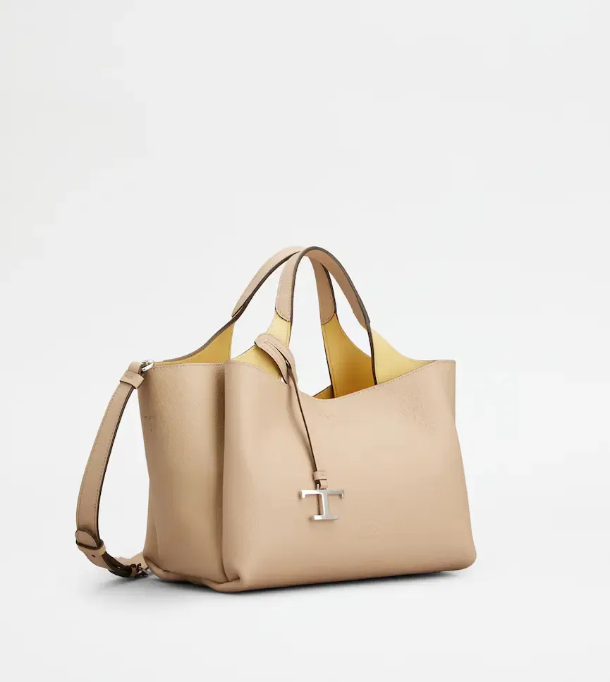 Logo Plaque Mini Top Handle Bag