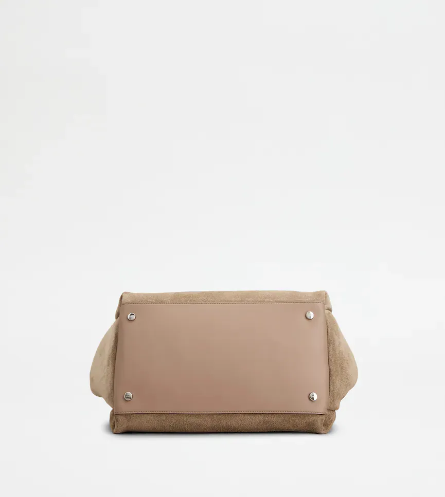 Logo-Charm Tote Bag