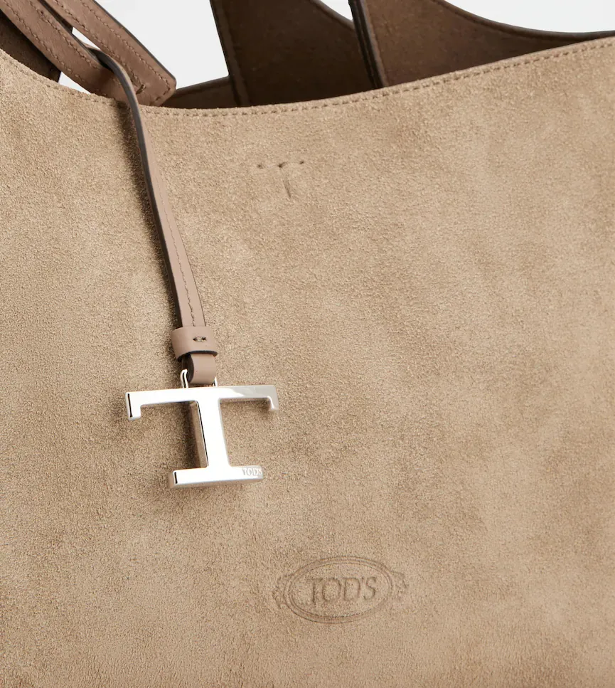 Logo-Charm Tote Bag