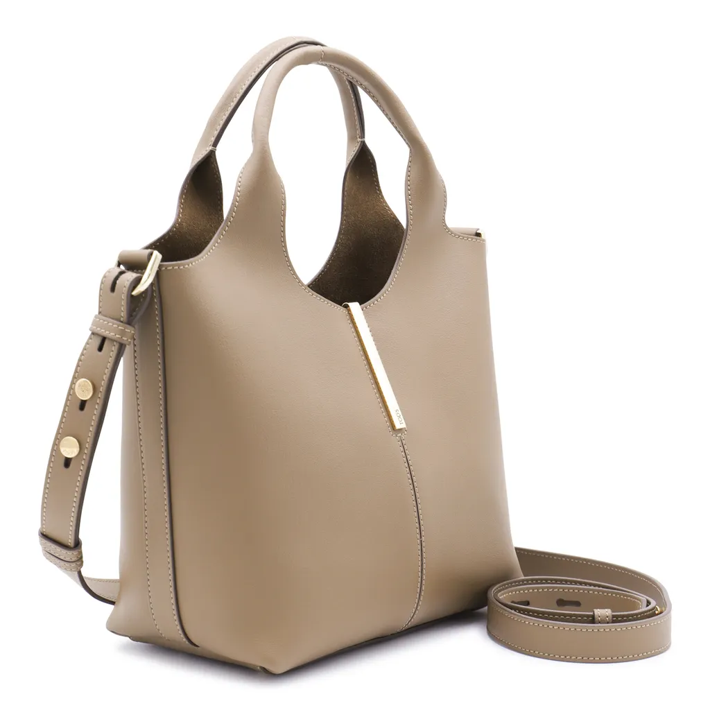Logo Engraved Mini Shopping Bag