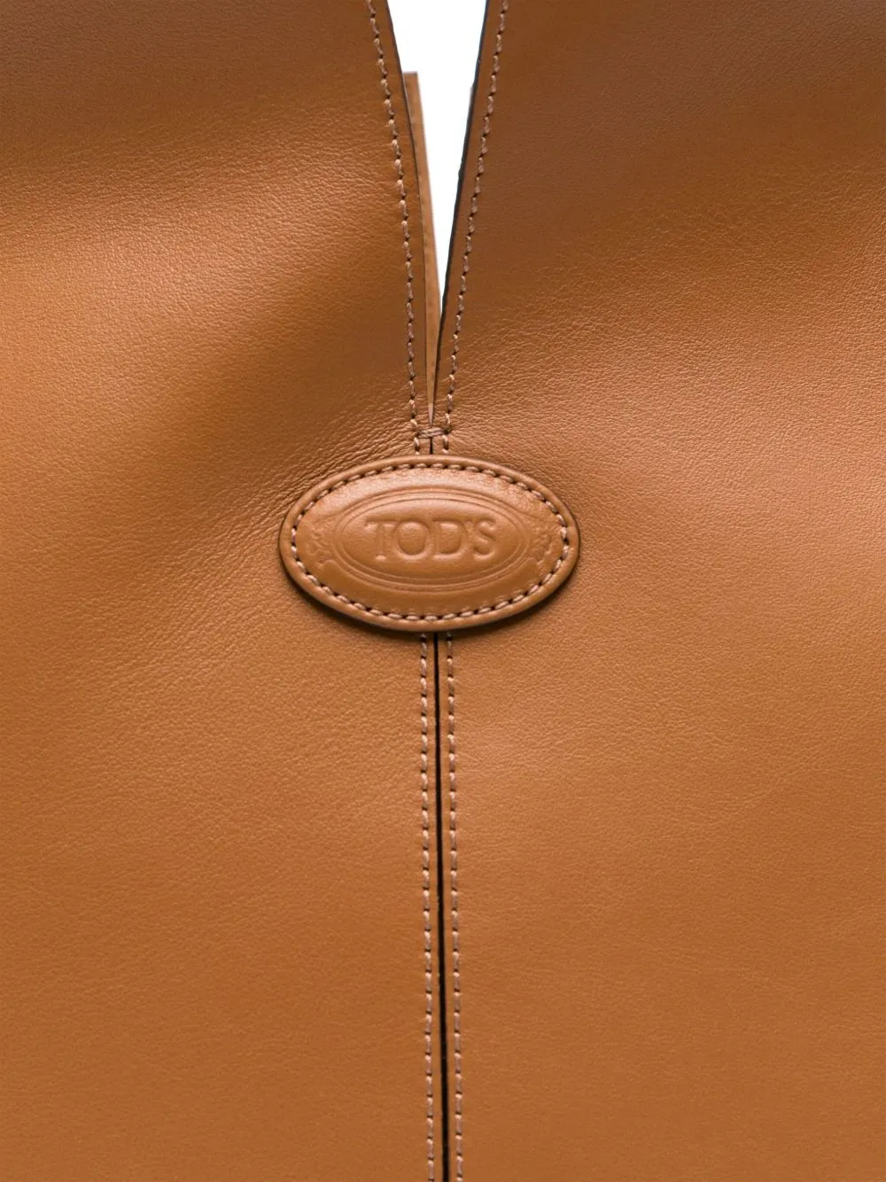 Logo Debossed Medium Tote Bag