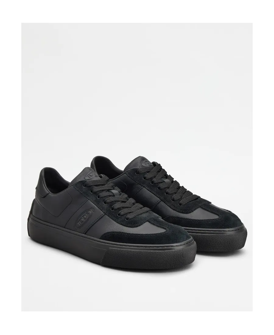 Round Toe Lace-Up Sneakers