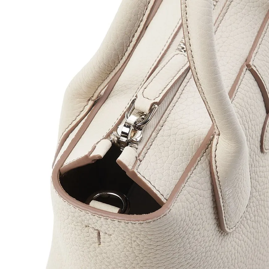 Zippered Shoulder Bag