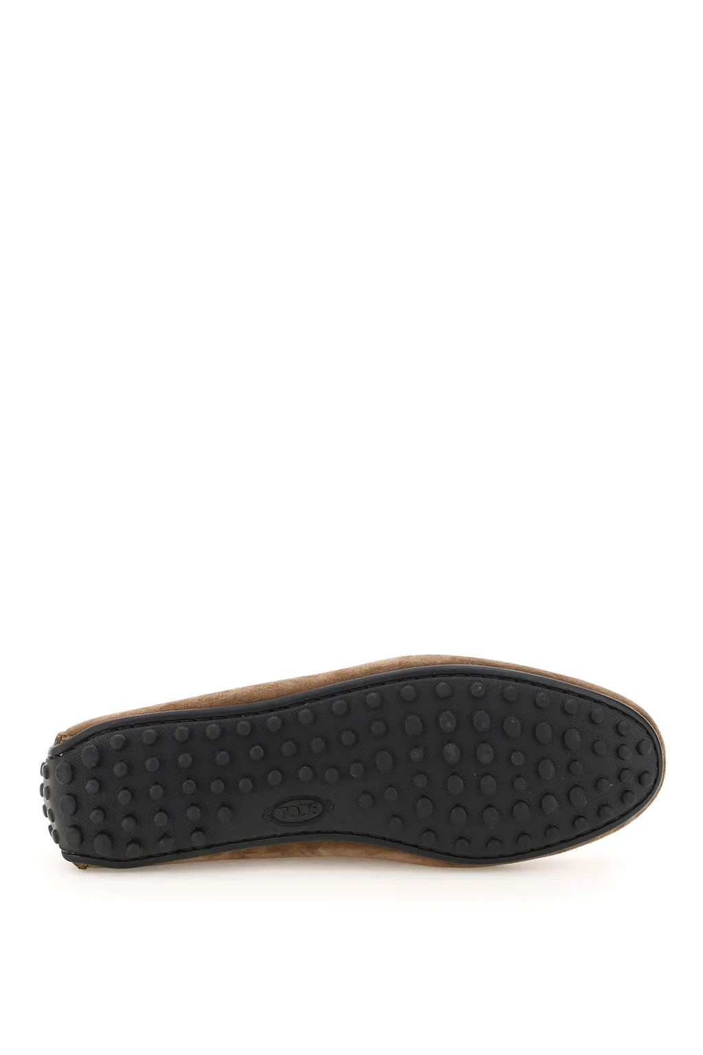 T-Plaque Suede Loafers