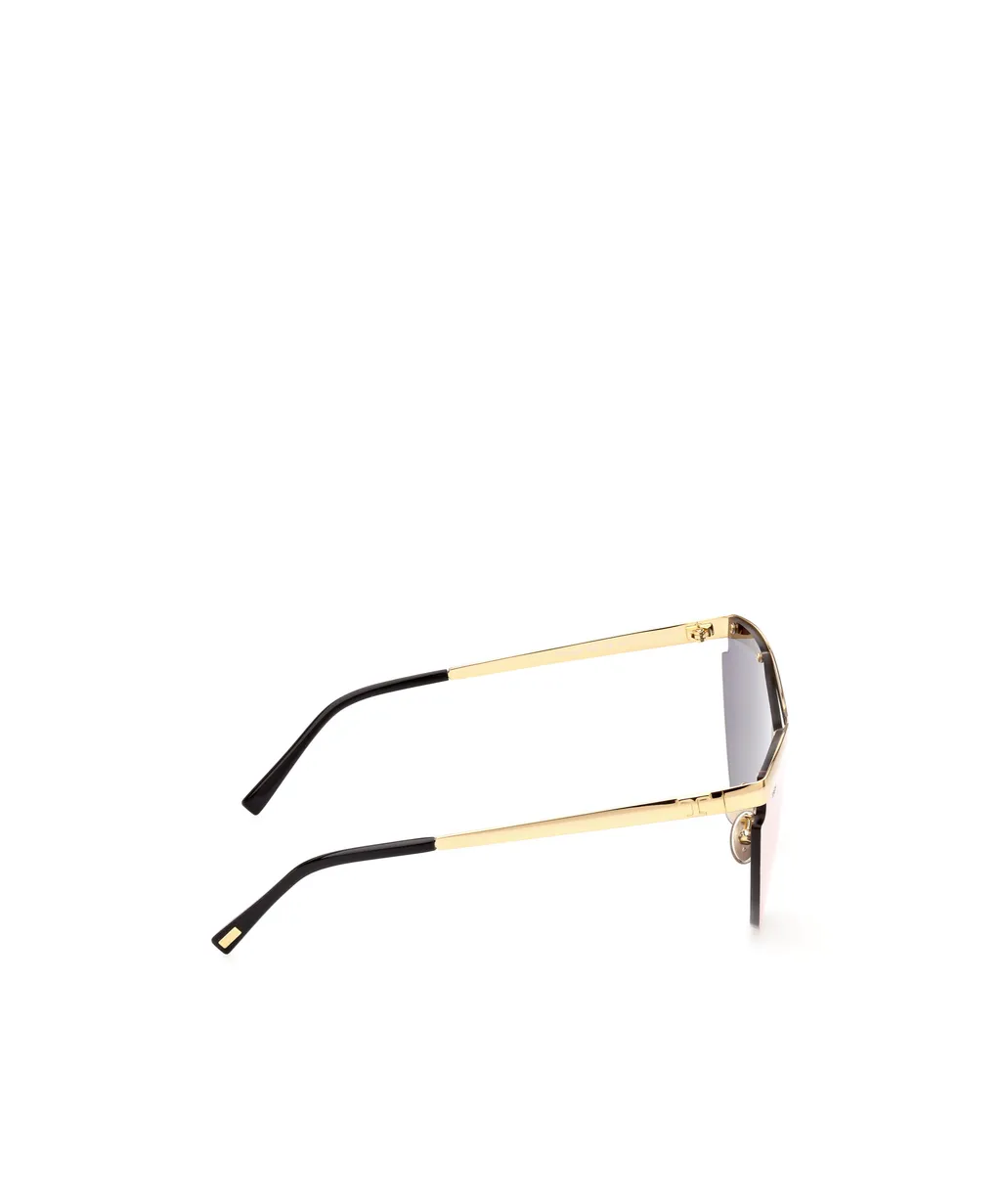 Geometric Frame Sunglasses