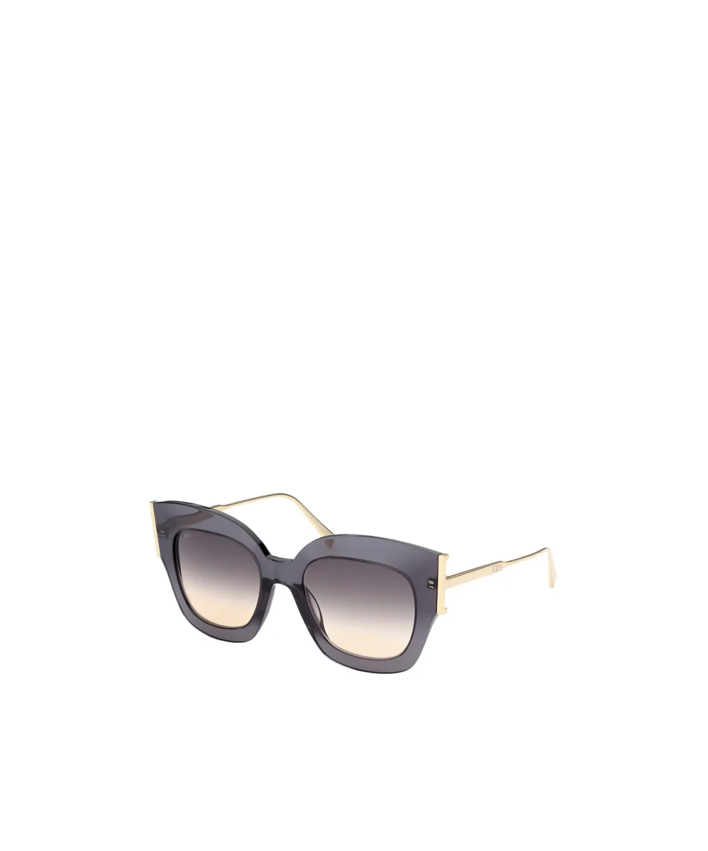 Geometric Frame Sunglasses