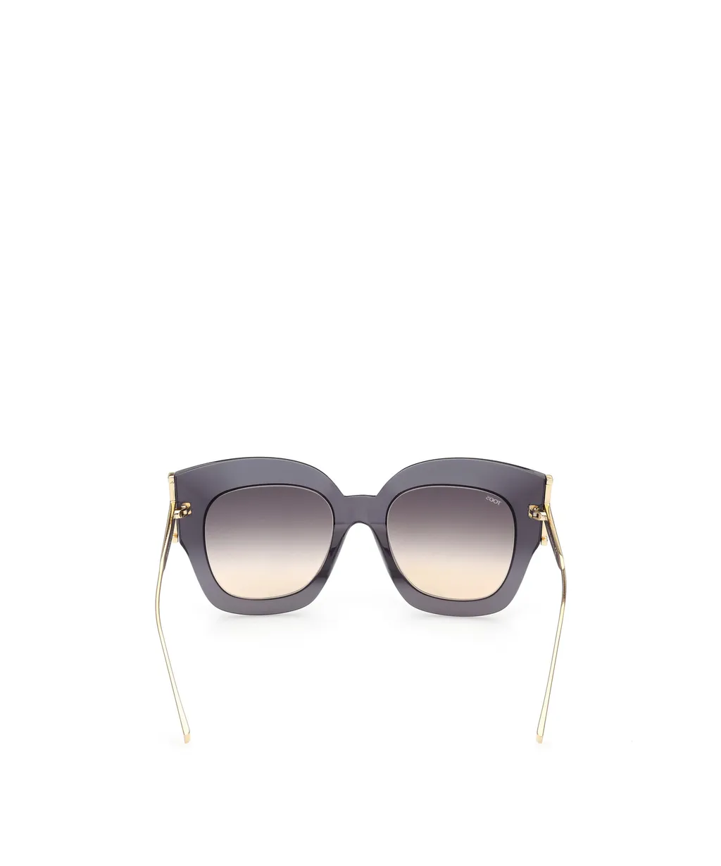 Geometric Frame Sunglasses