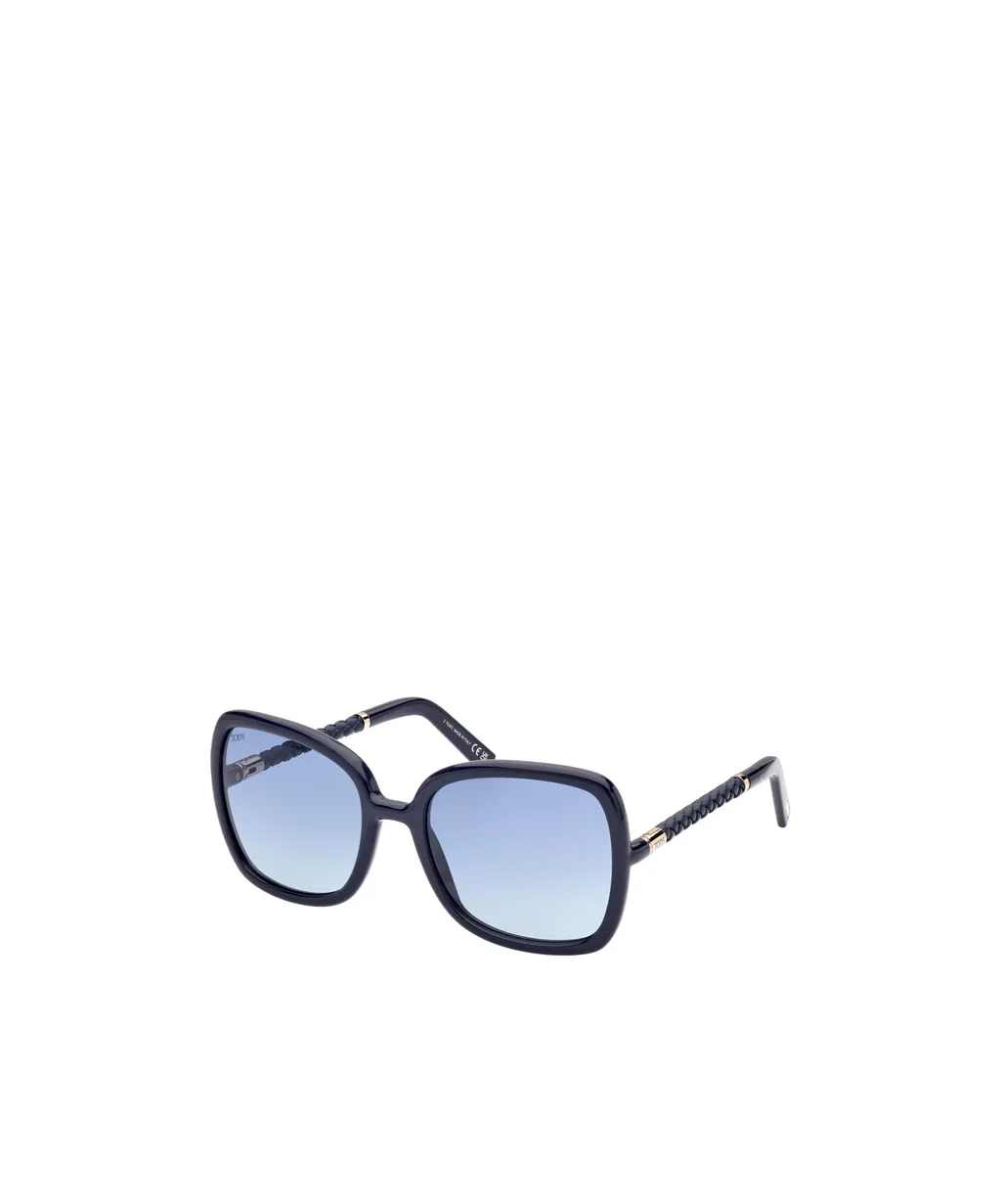 Geometric Frame Sunglasses