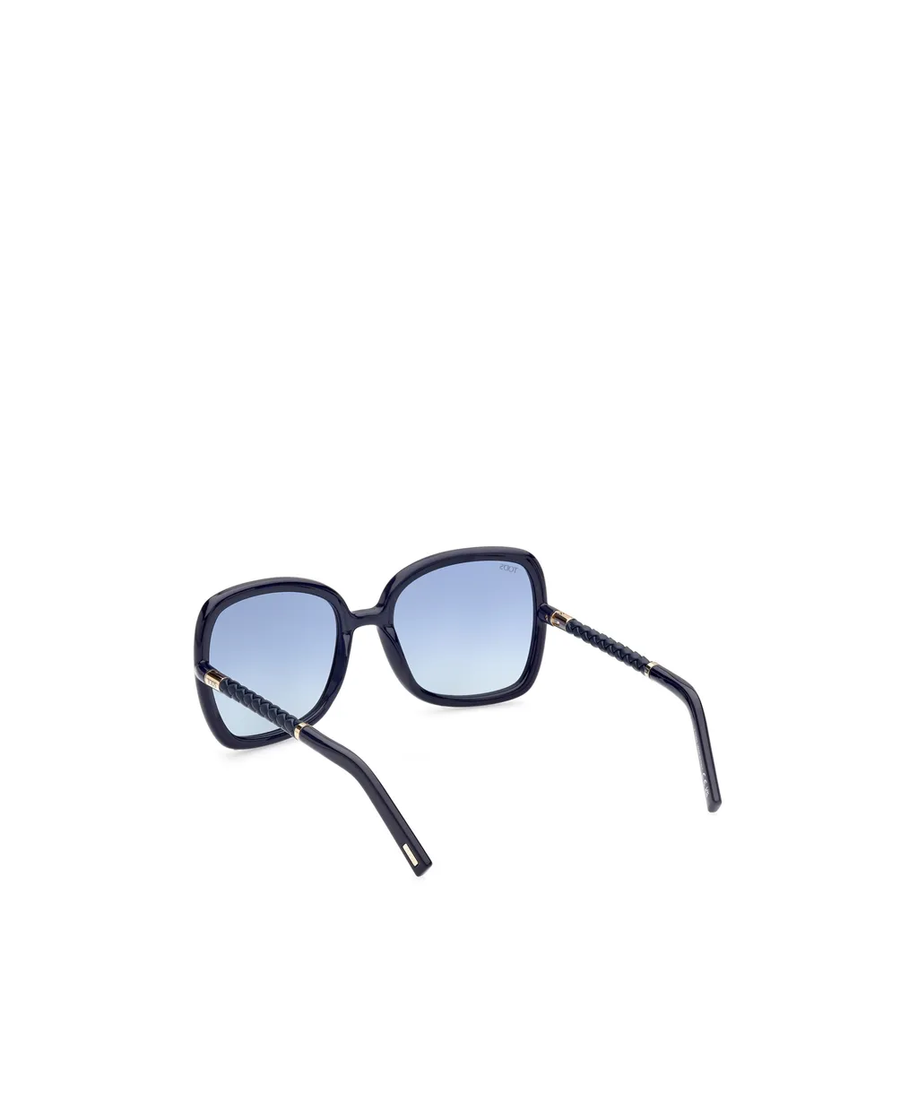 Geometric Frame Sunglasses