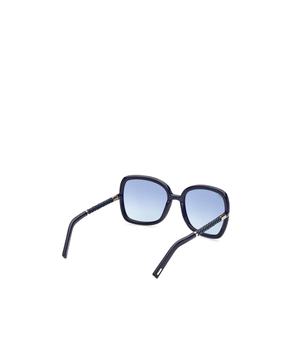Geometric Frame Sunglasses