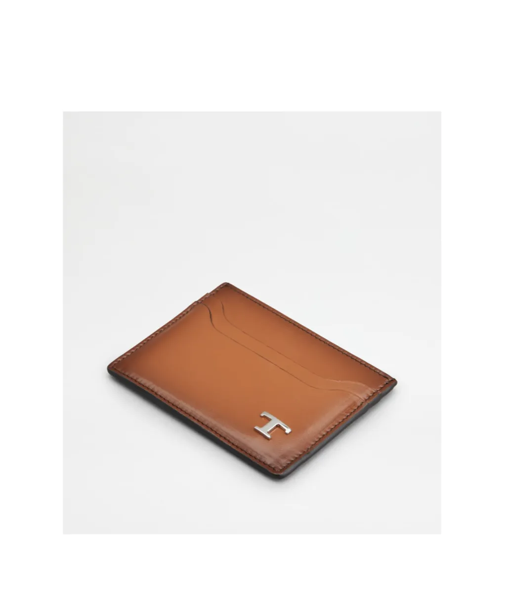 Logo-Plaque Credit Card Holder