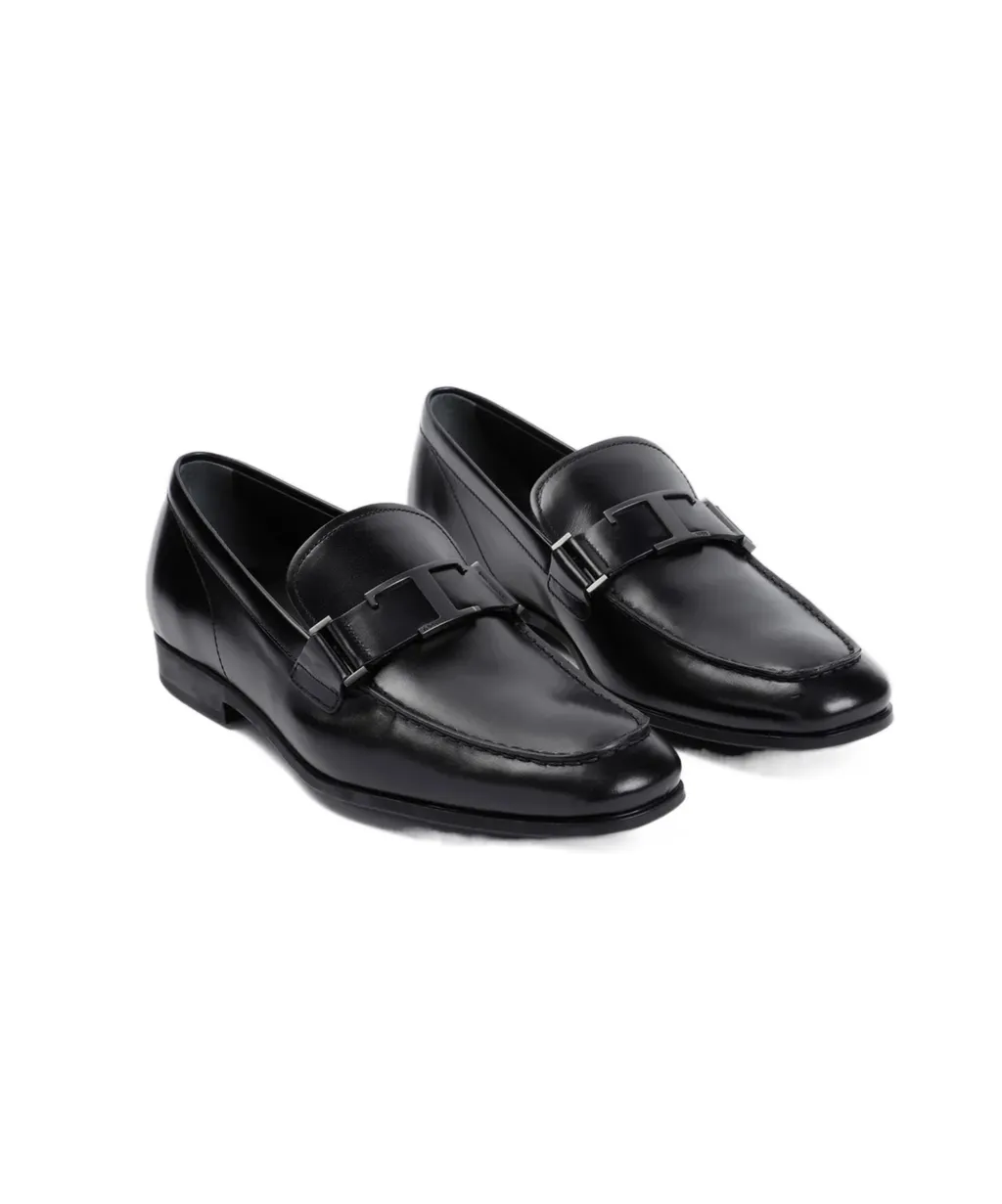 Logo Plaque Loafers