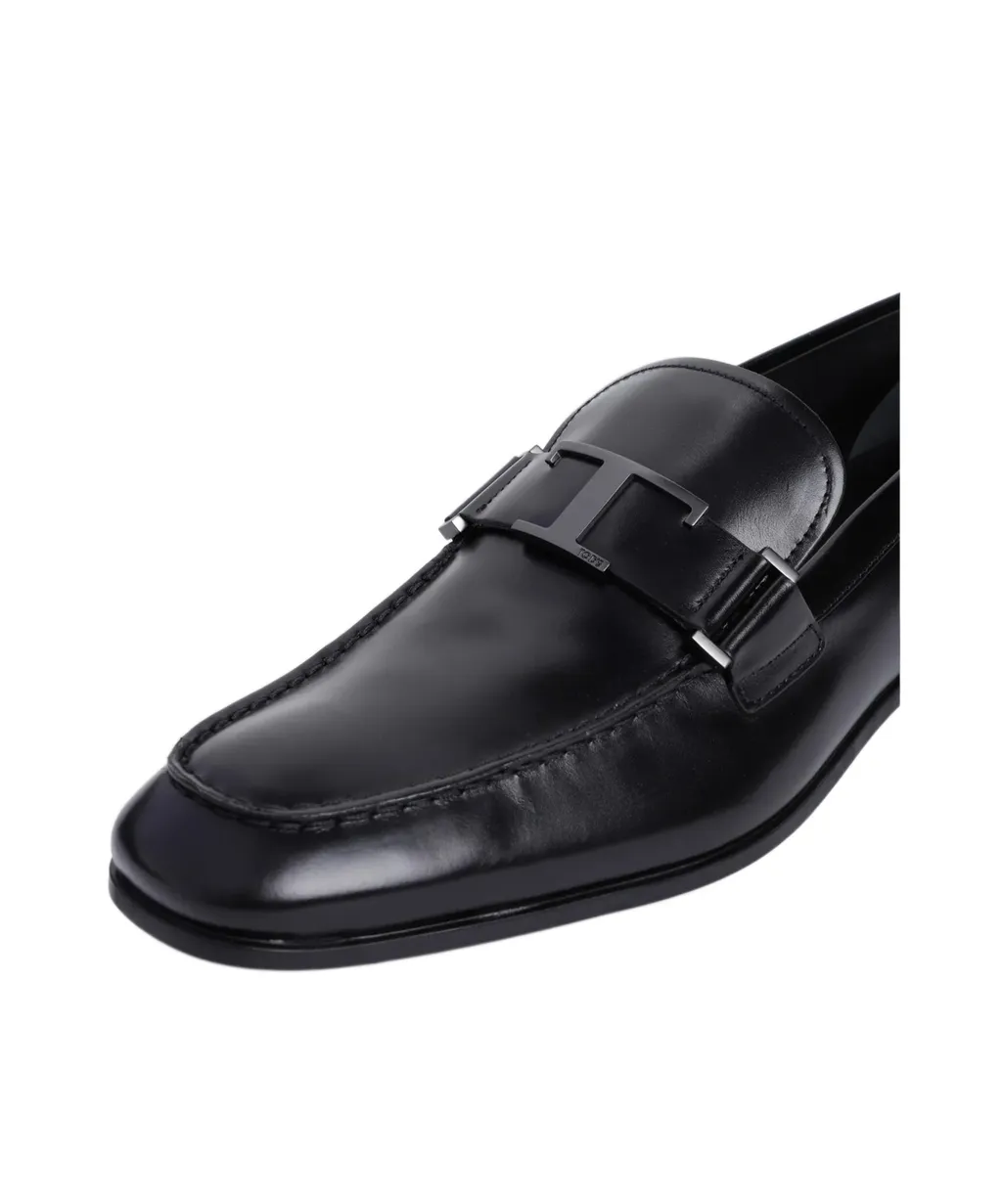 Logo Plaque Loafers