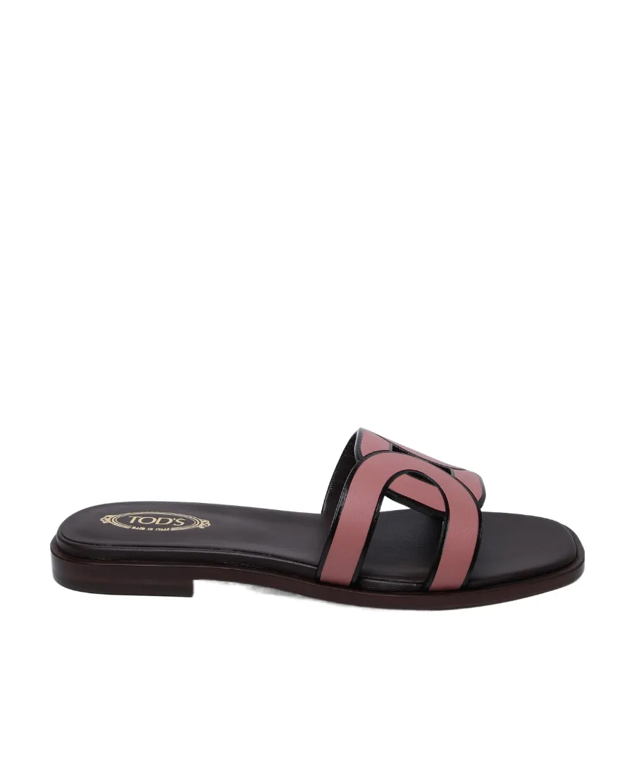 Chain Slip-On Sandals