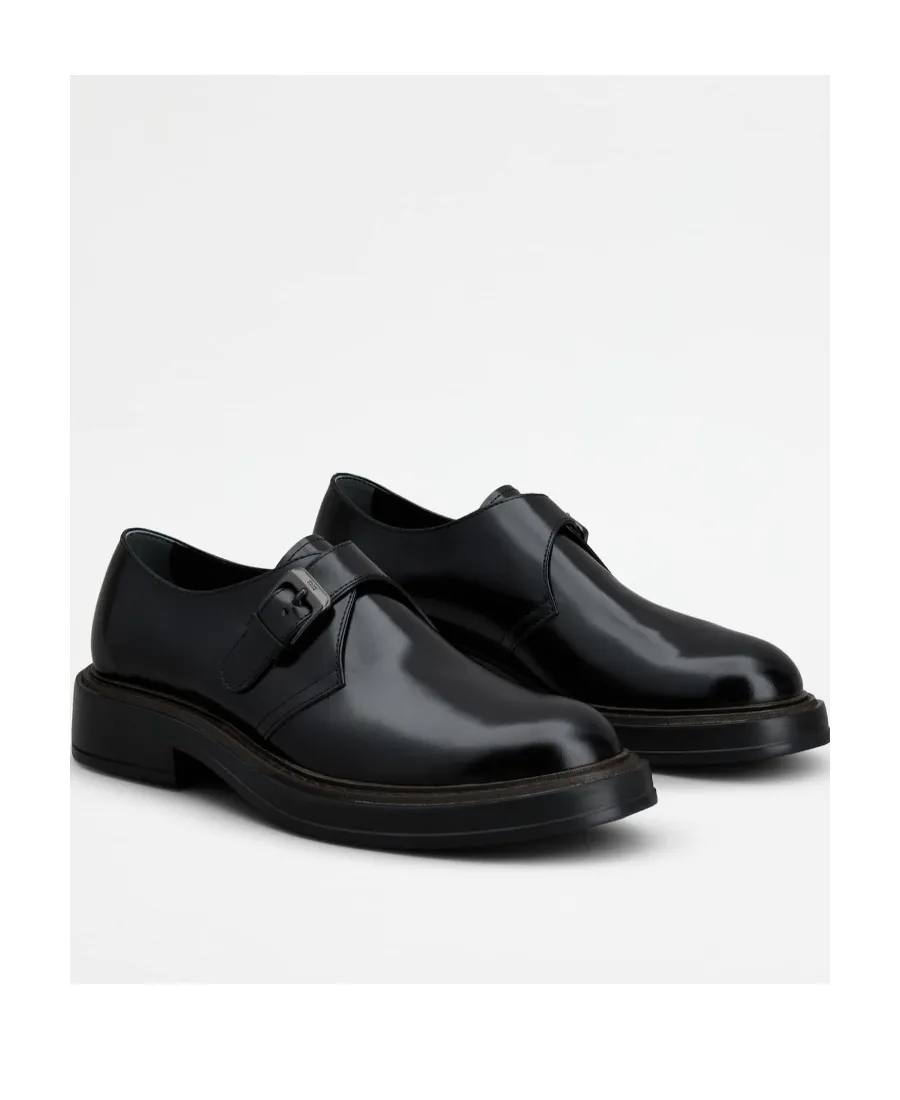 Leather Monk Shoes