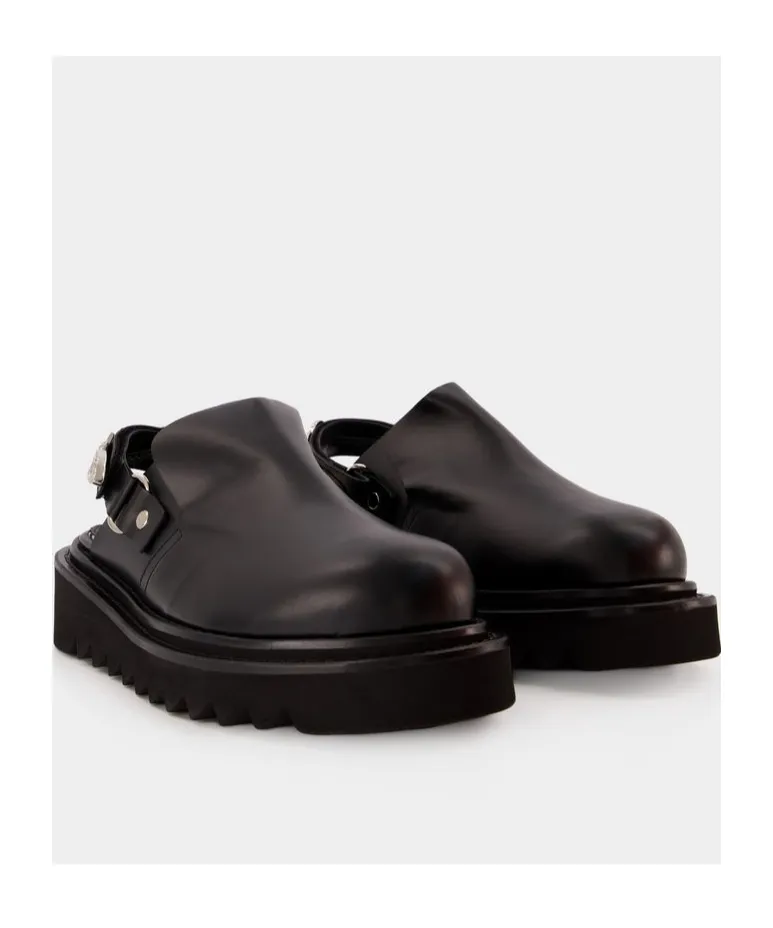 Round-Toe Chunky Loafers