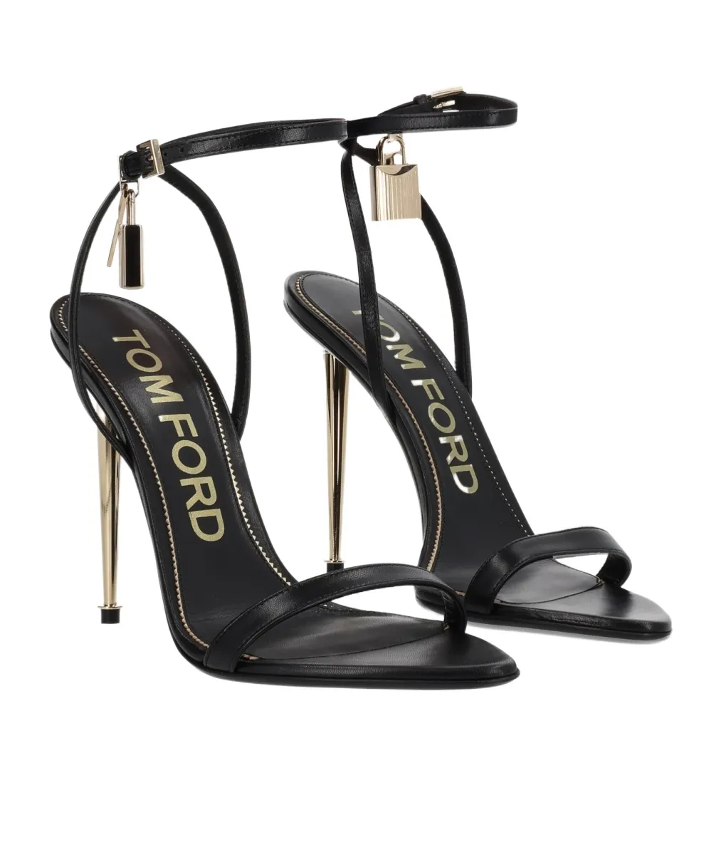 Lace-Up High Heels