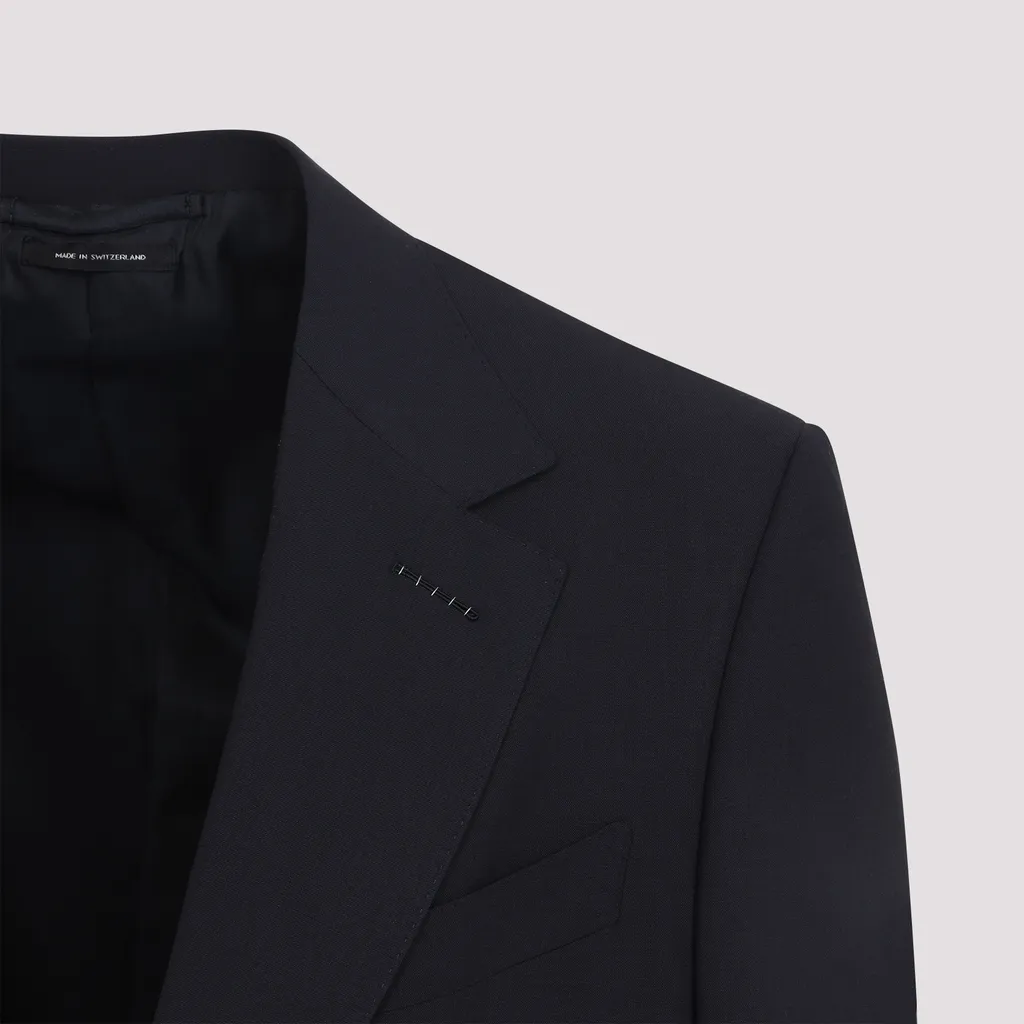 V-Neck Tailored Suit