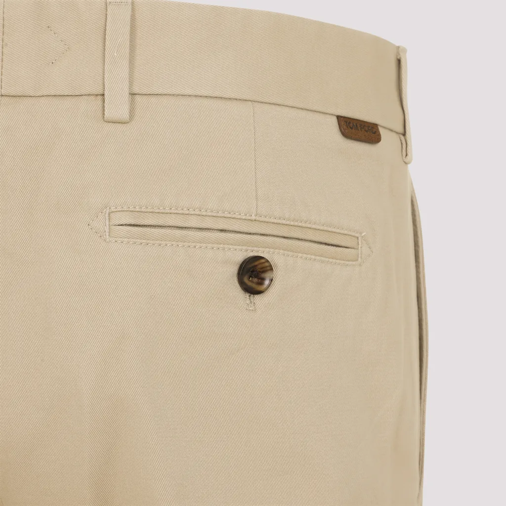Casual Pants With Belt Loops