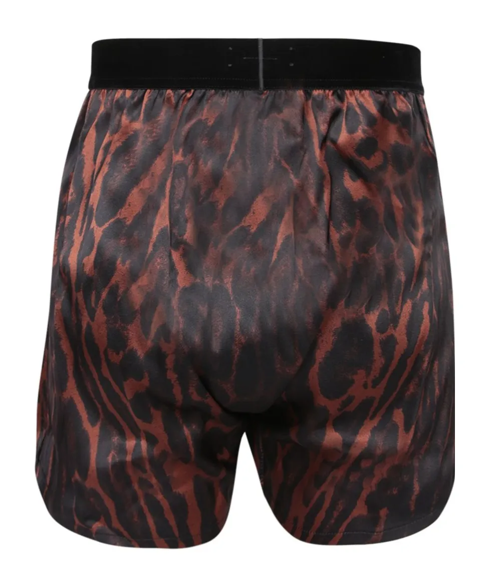 Leopard-Printed Boxers