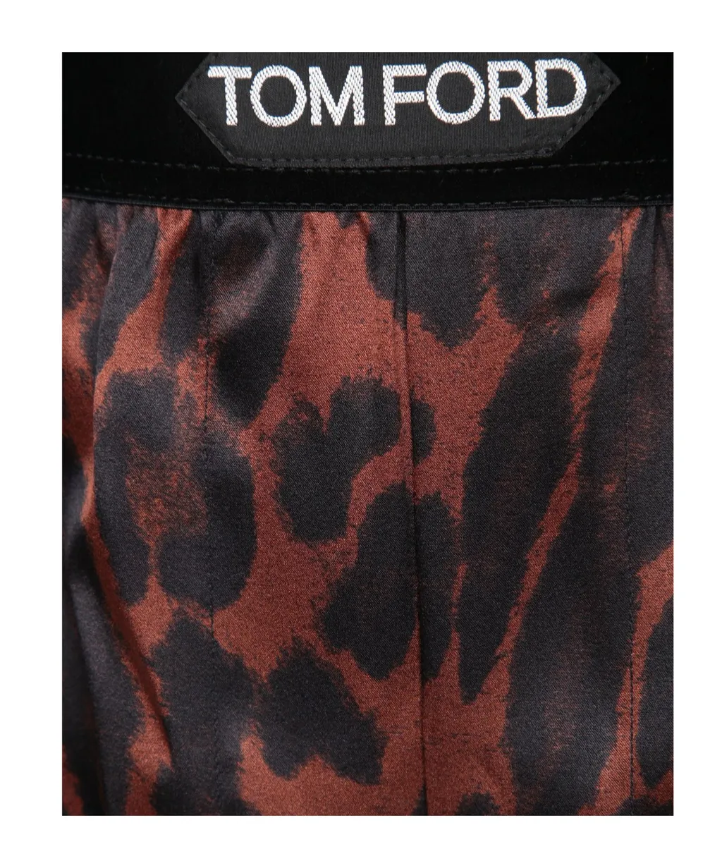 Leopard-Printed Boxers