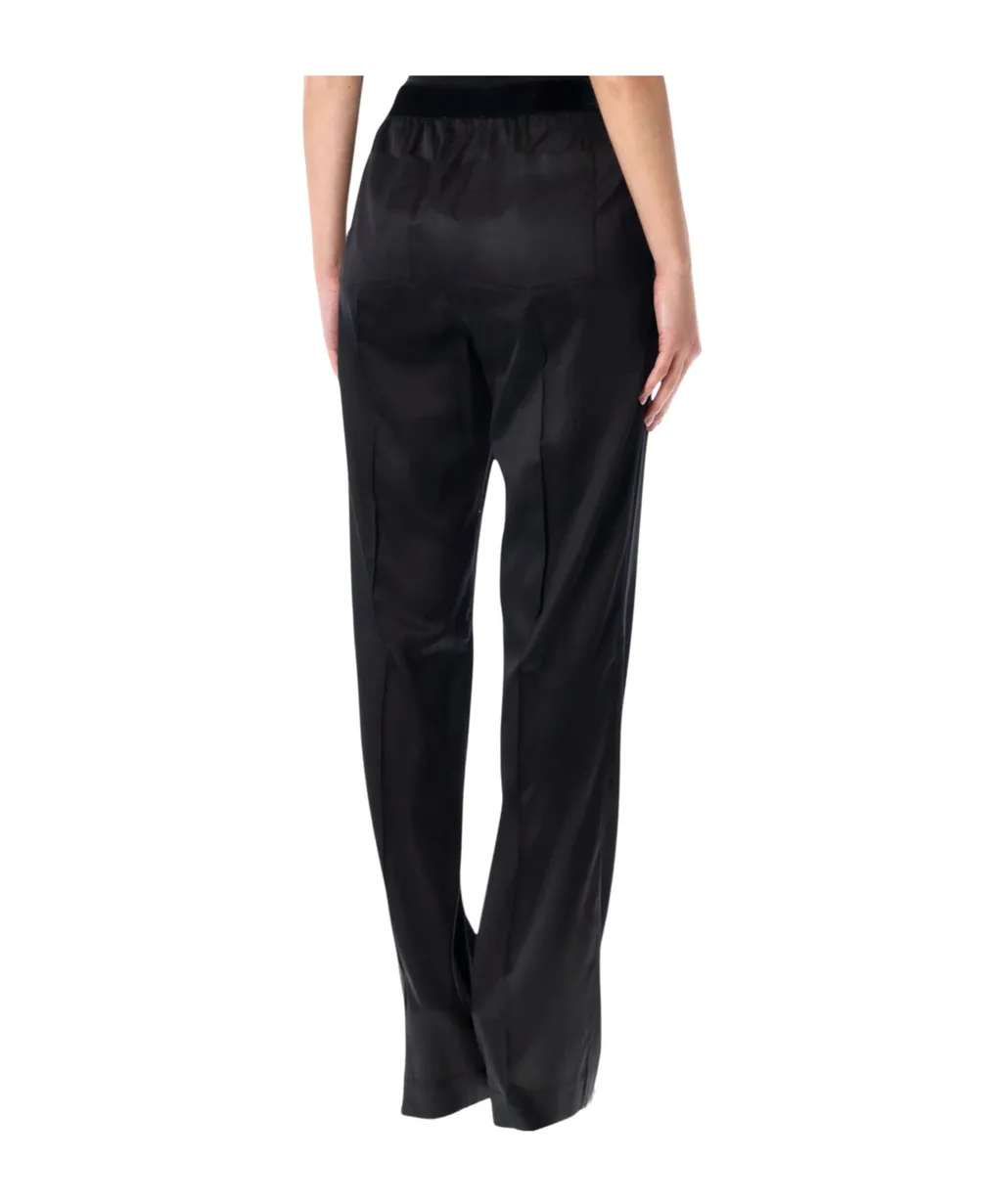 Elasticated Waistband Pleated Pants