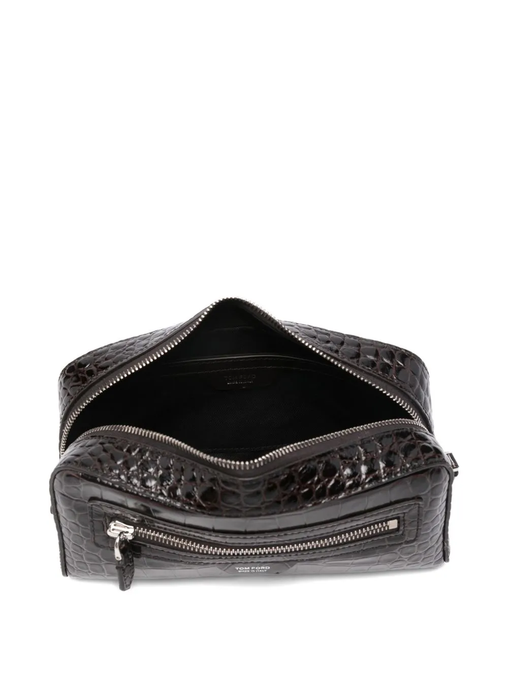 Embossed Zipped Wash Bag