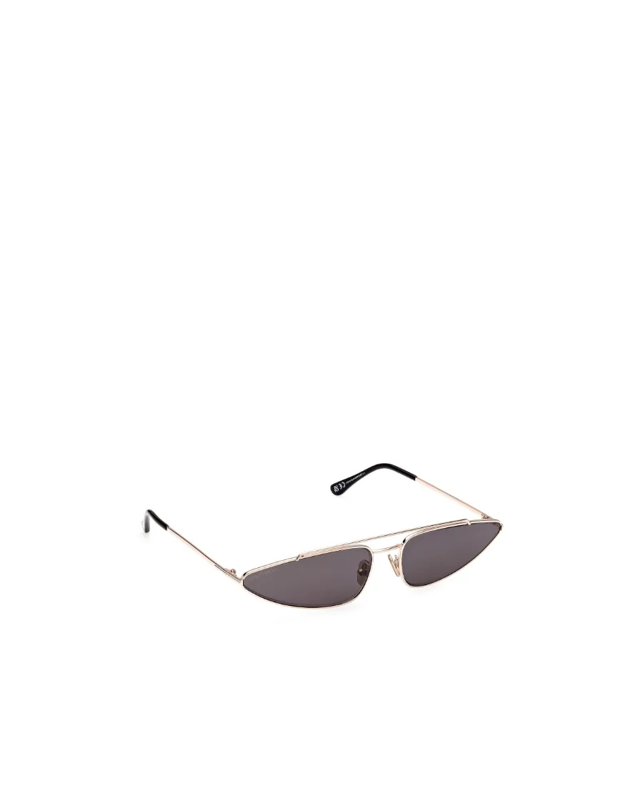 Logo Geometric Frame Sunglasses