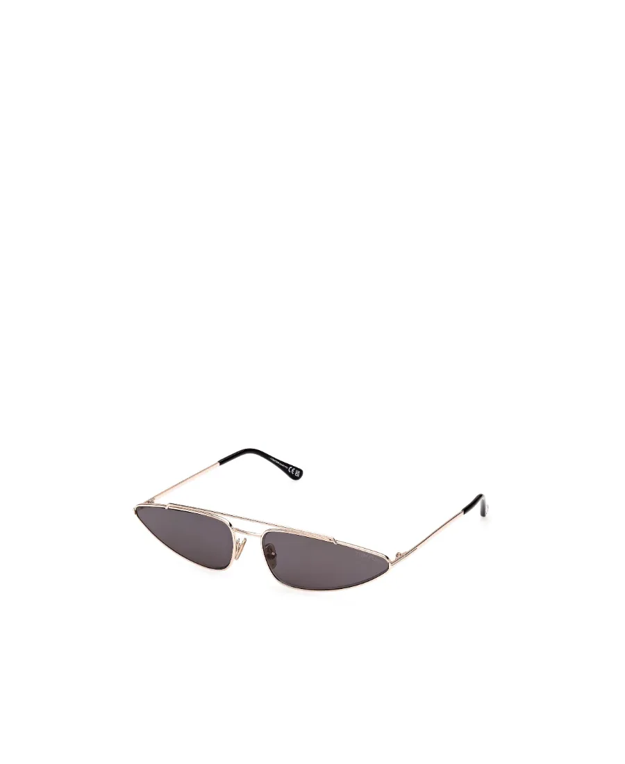 Logo Geometric Frame Sunglasses