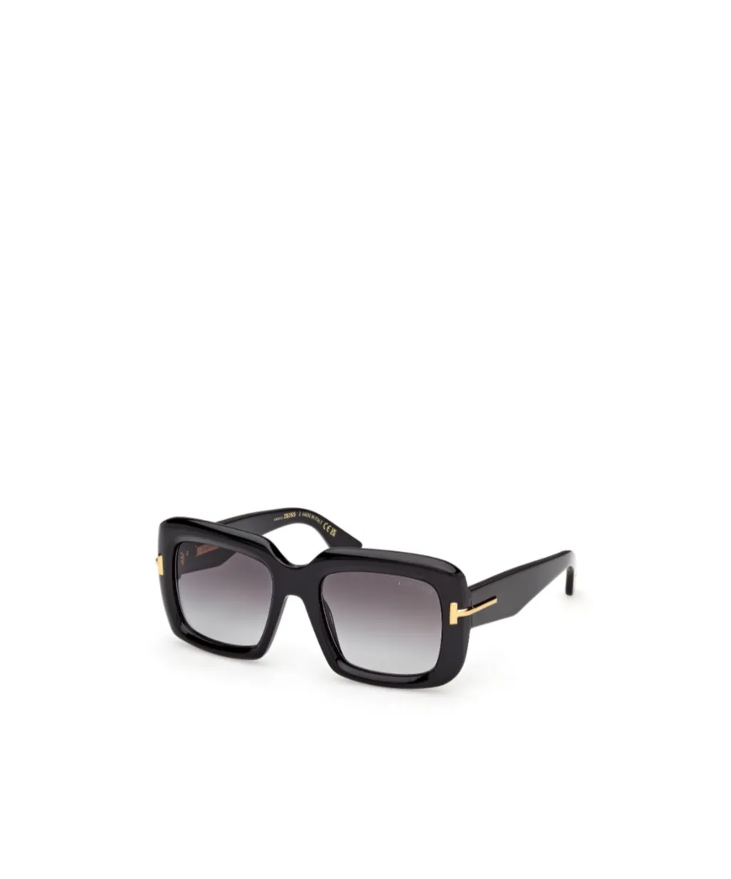 Geometric Frame Sunglasses