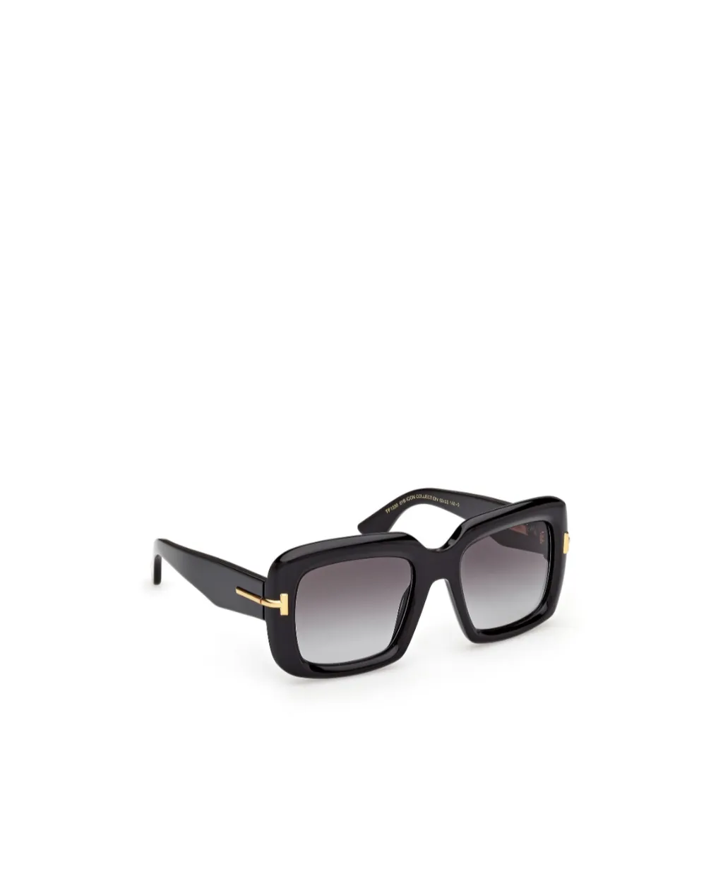 Geometric Frame Sunglasses