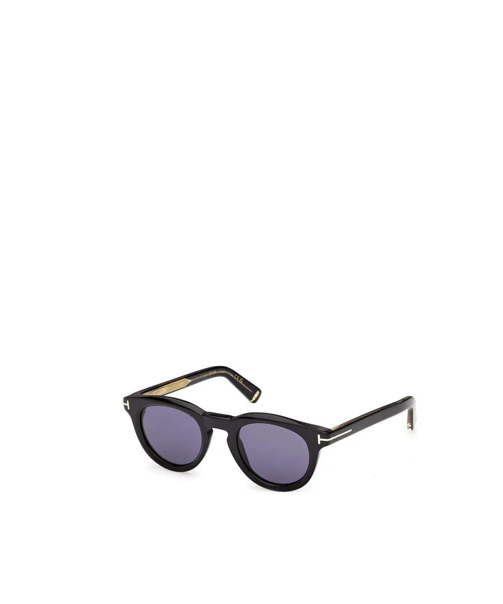 Round-Frame Sunglasses
