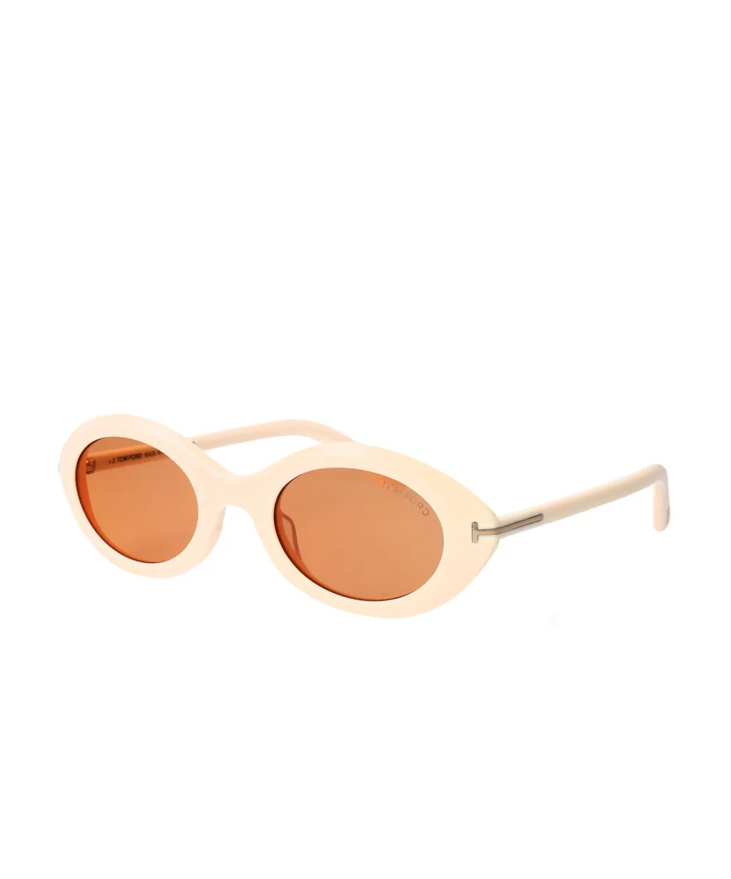 Oval-Frame Sunglasses