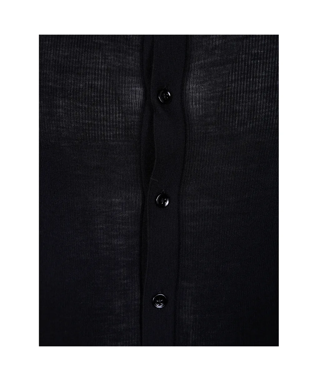 Henley Ribbed Shirt