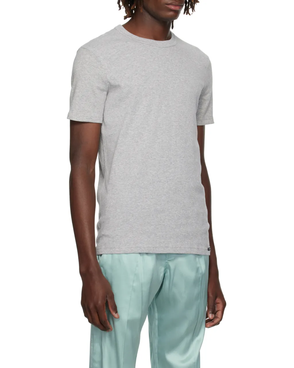 Logo Patch Crew Neck T-Shirt
