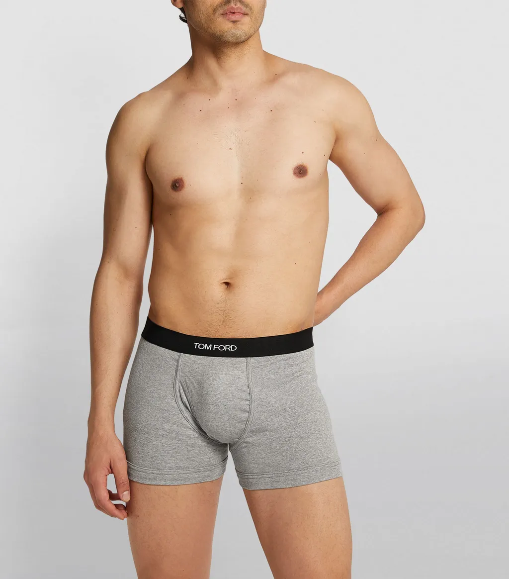 Logo Waistband Pack Of Two Boxers