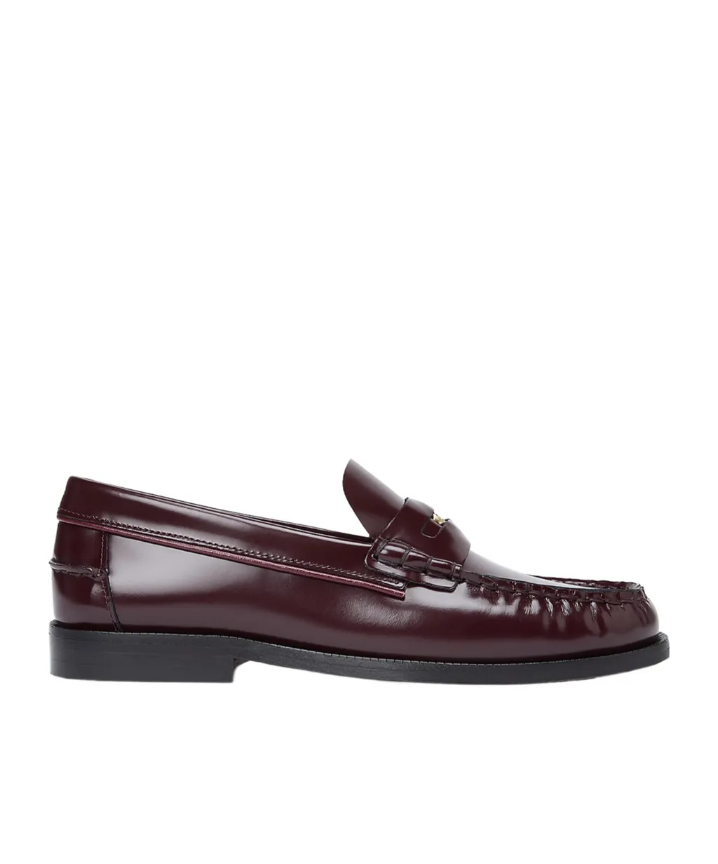 Penny Loafer Flat Shoes