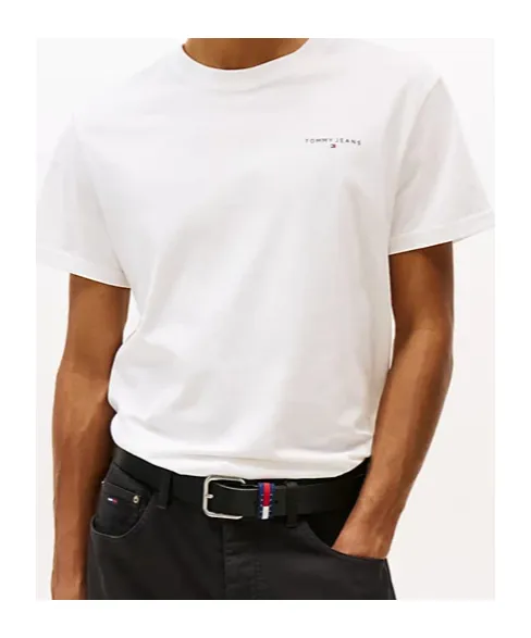 Linear Logo Slim Crew Neck T-Shirt
