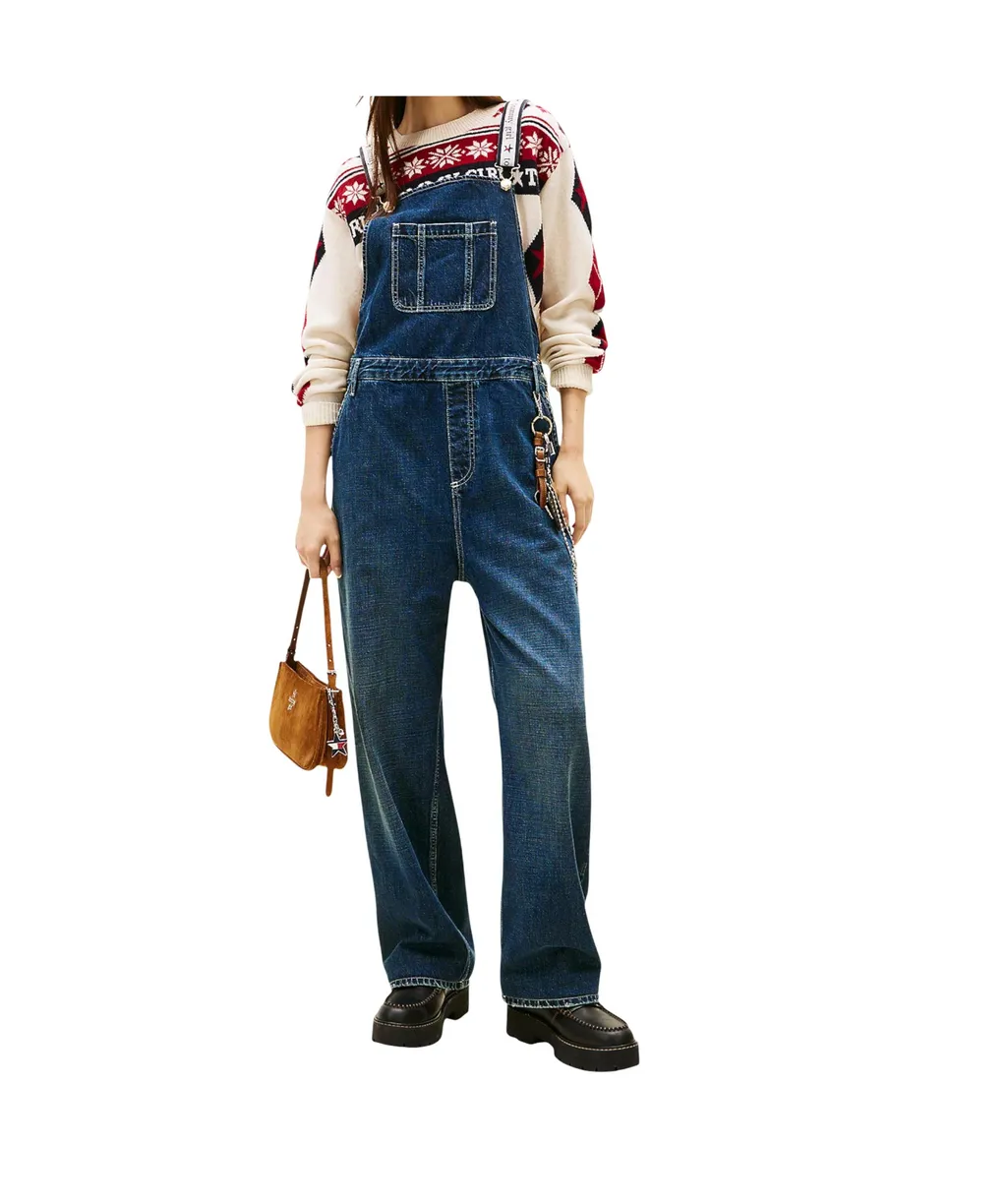 Denim Overalls
