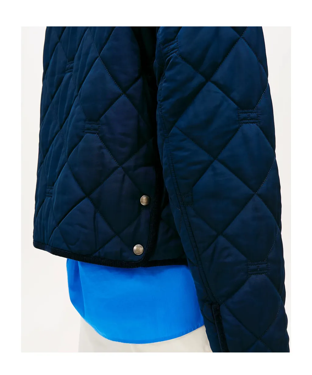 Padded Flag Quilted Water Repellent Jacket