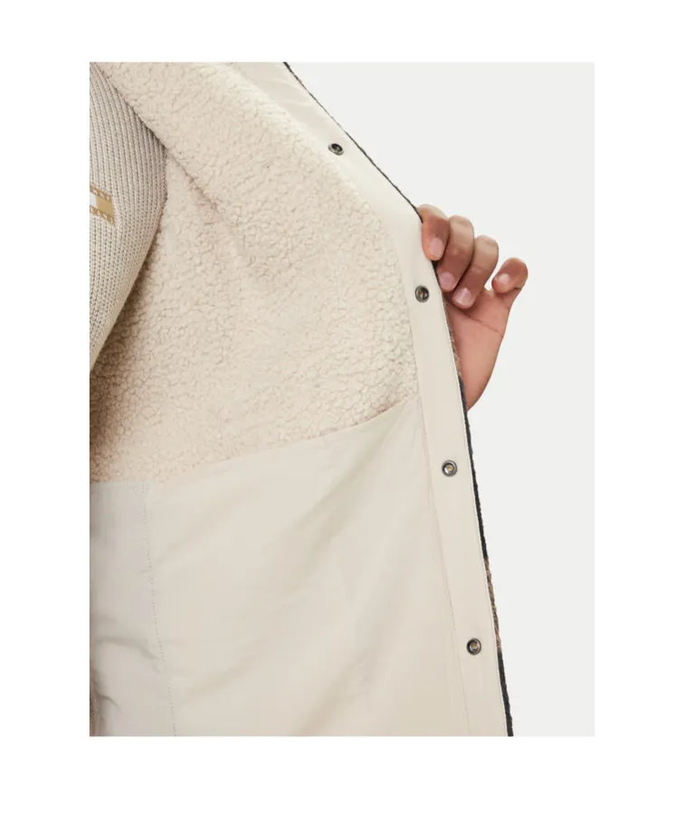 Checked Buttoned Jacket