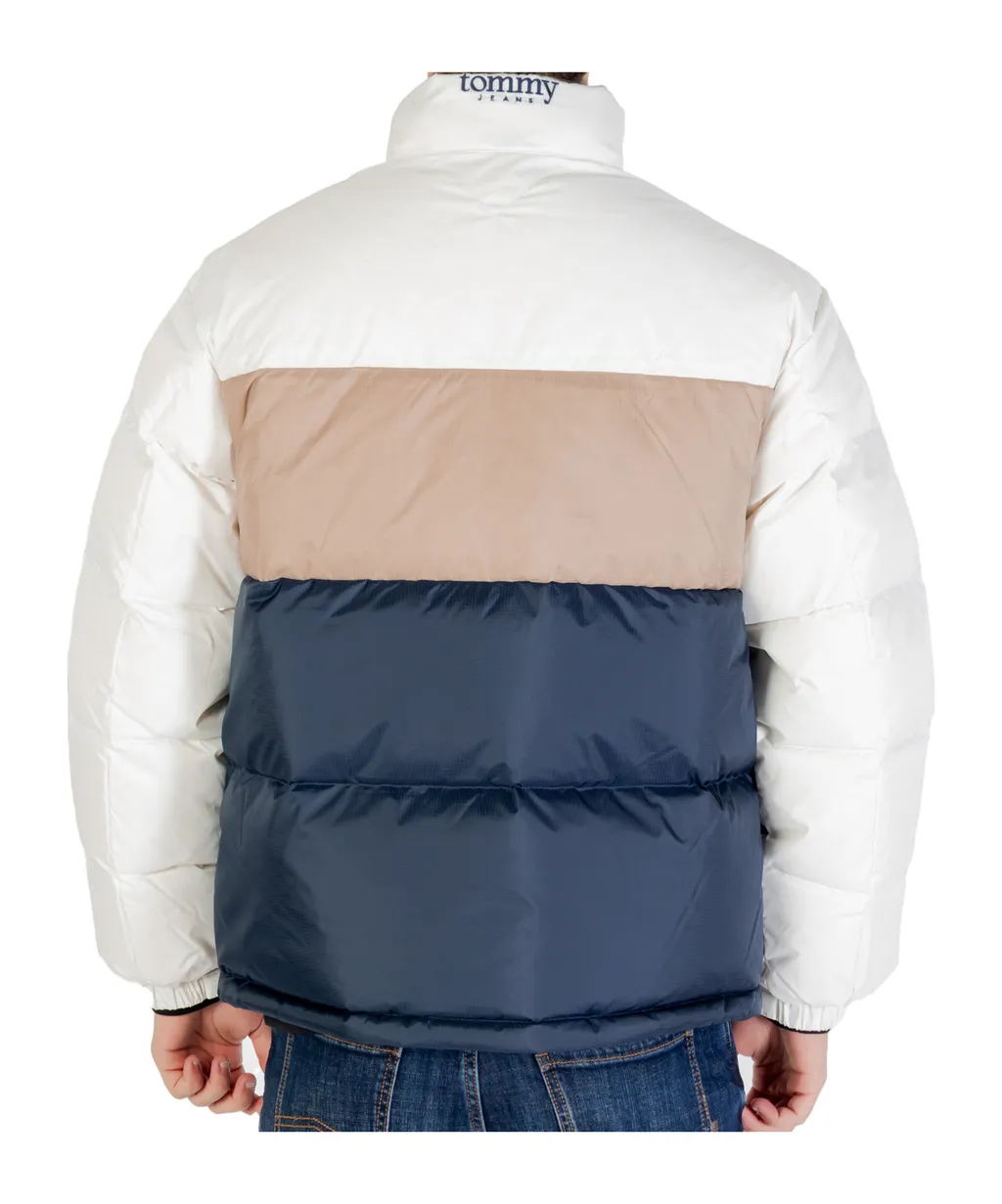 Color-Blocked Down Jacket