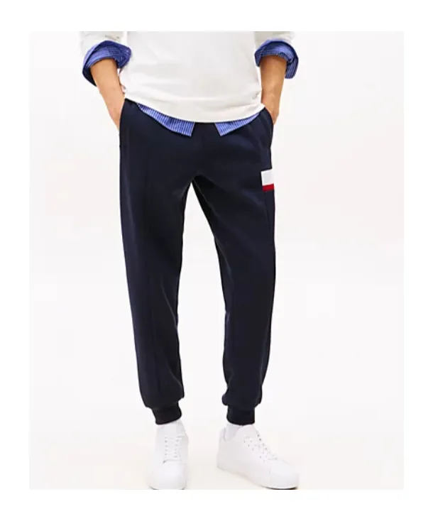 Colour-Blocked Fleece Cuffed Joggers