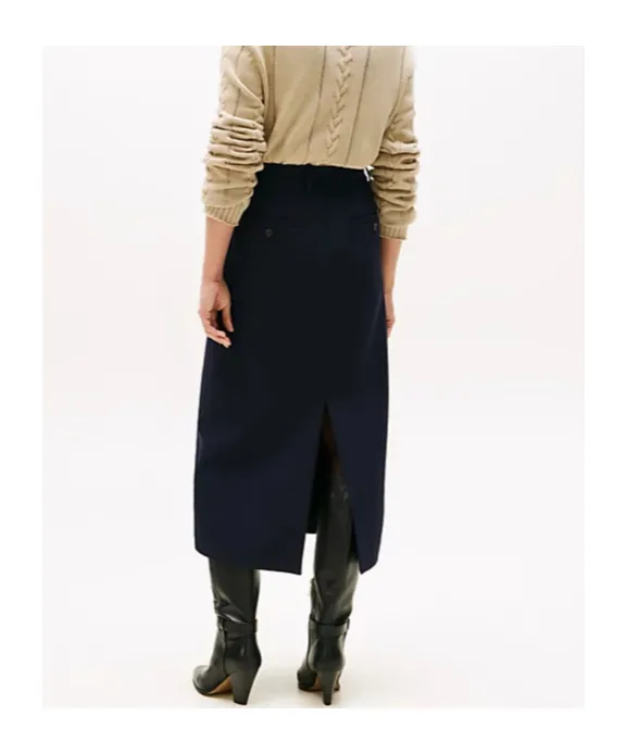 Tailored Midi Skirt