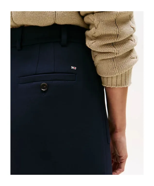 Tailored Midi Skirt